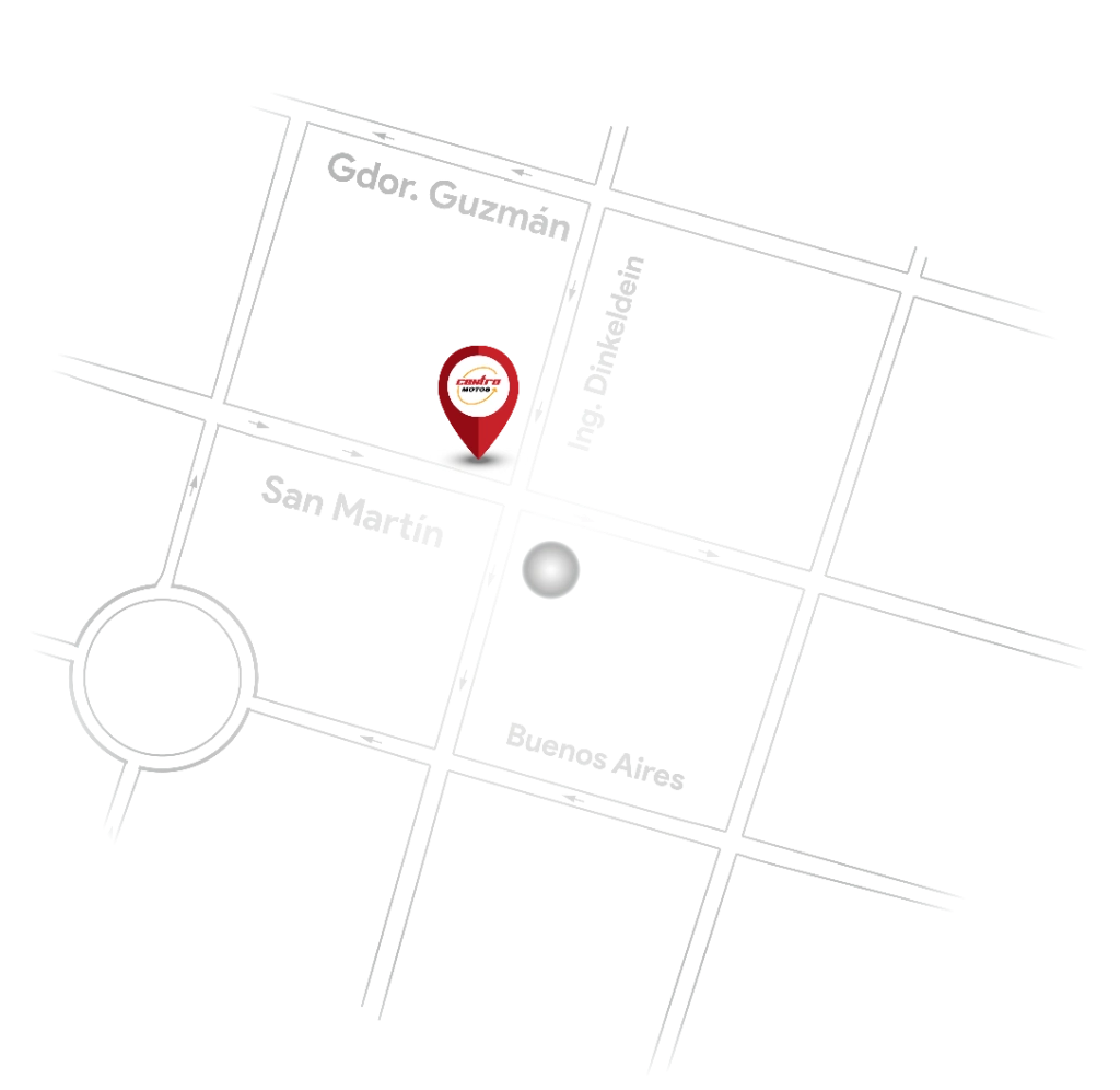Mapa de ubicación de Sucursal San Martín, Av. San Martín 1304
